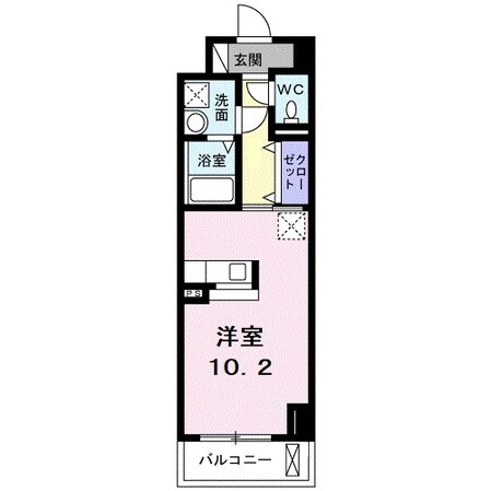 なかもず駅 徒歩10分 1階の物件間取画像